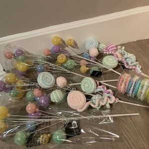 Pastel Candy Swirl Party Decorations